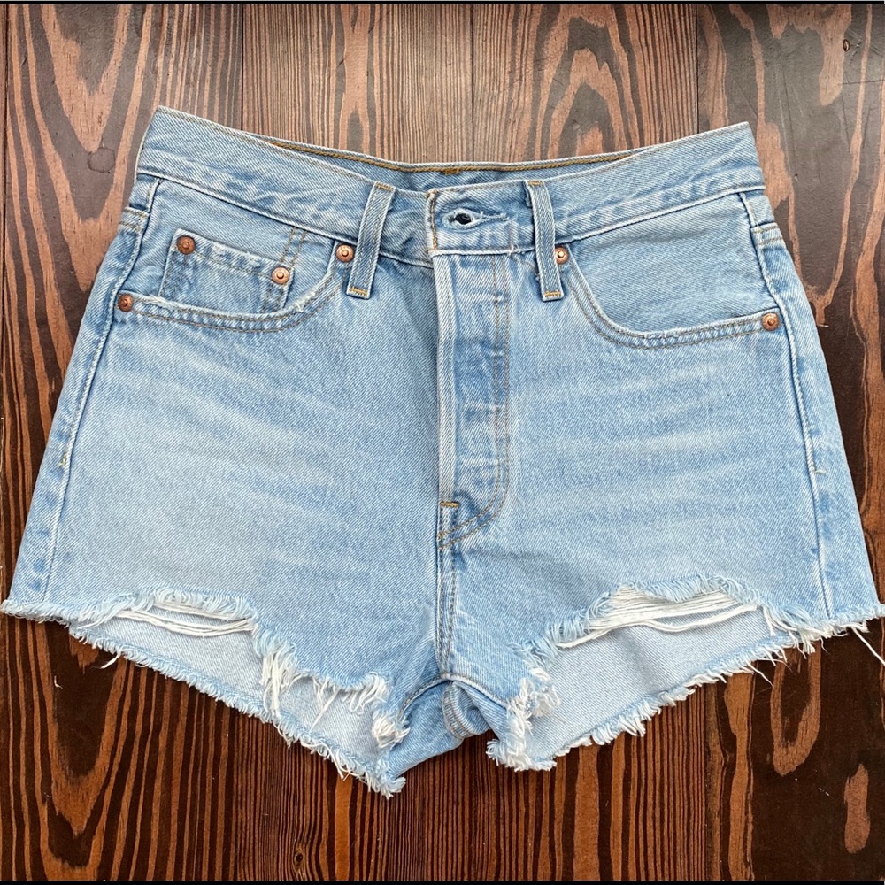 Levis 501 Hi-Rise Short Shorts